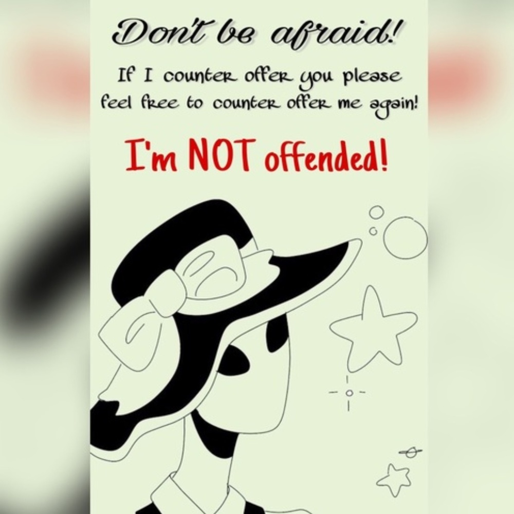 💲💲 Counter Offers Welcomed 💲💲
